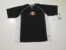 NWT Mens Dynasty SAN FRANCISCO GIANTS MLB Black Baseball Shirt Size XL X-Large