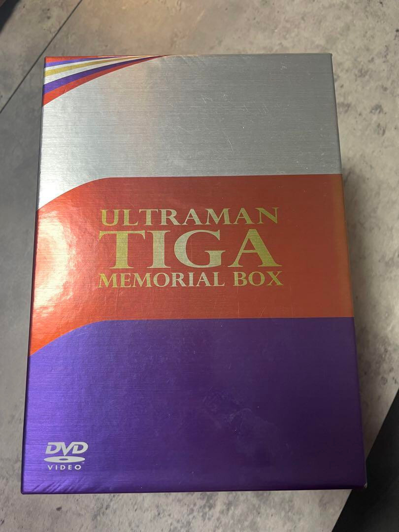 Ultraman Tiga Memorial Box Dvd Limited Time Product Hiroshi Nagano