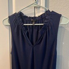 ladies navy banana republic dress Size M Sleeveless