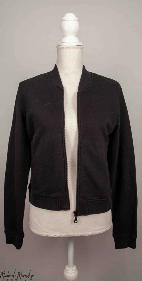 Chaqueta de bombardero tejida bordada Kenzo Paris Tiger para mujer M blanca rosa verde azulado Foto 4 de 4