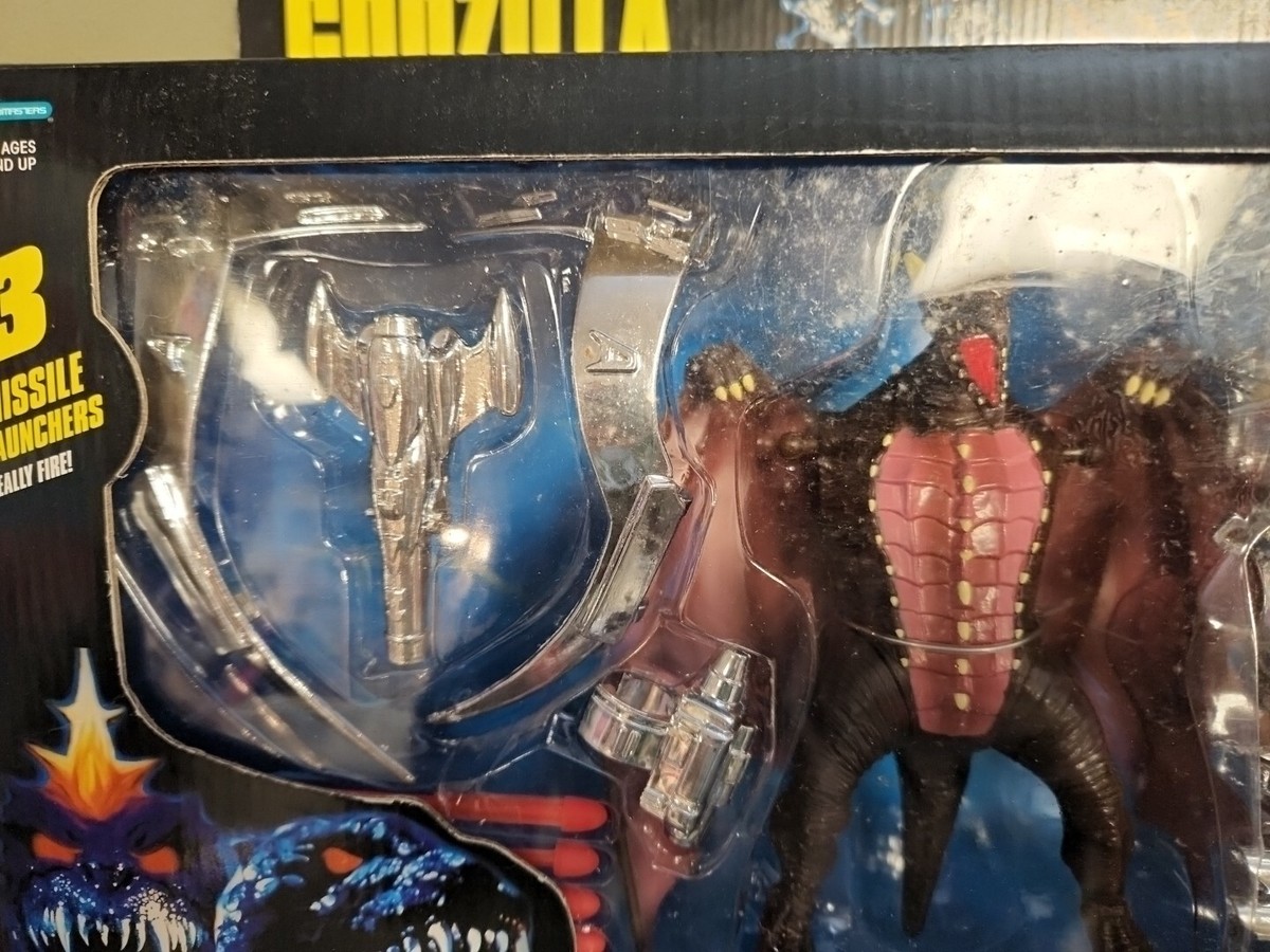 Vintage Godzilla Wars Cyber Rodan Figure W/ Armor 1995