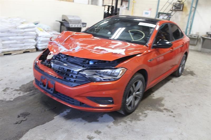 Orange Rear Bumper Cover R-line 17A807417GRU Fits 19-21 Volkswagen  