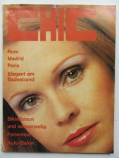Chic Modezeitschrift Nr. 4/1972, mit dem 70iger Jahre Flair, Autosalon
