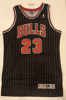 Champion Michael Jordan 94/95 Chicago Bulls Pro Cut Authentic Game Jersey  Sz 52