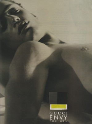 Werbepapier - Advertising Paper - Envy for Men von Gucci