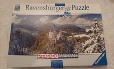 Ravensburger 2000 Pc Panoramic Puzzle Neuschwanstein Castle 16 691 6
