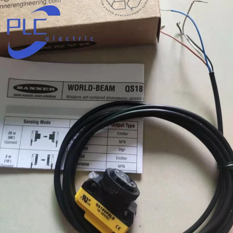Banner QS18VP6LD Photoelectric sensor switches brand new free shipping - Image 2 of 3
