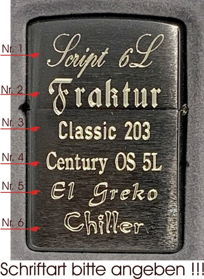 ZiPPO LÖWE Sternzeichen + WUNSCH GRAVUR + MIT oder OHNE Geschenk Set - Bild 2 von 2