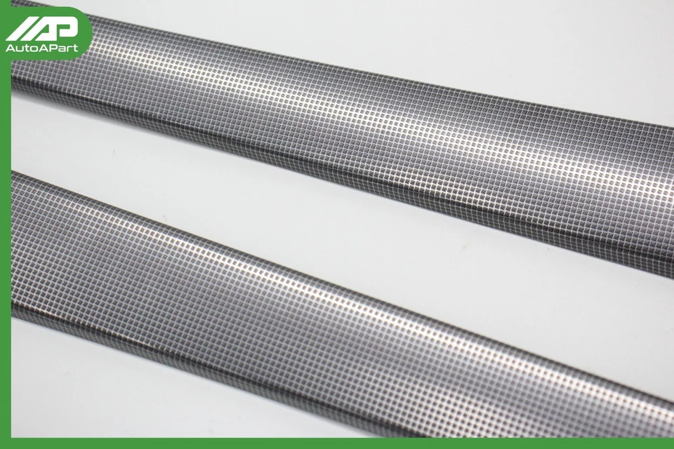 ✅ 01-04 Conjunto de molduras de panel de puerta de carbono interior Mercedes W203 C32 AMG fabricante de equipos originales Foto 3 de 4