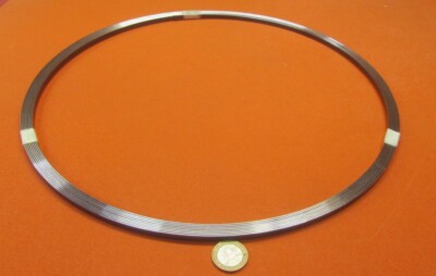 1095 Hard Blue Tempered Spring Steel Shim .016'' Thick x .250'' Wide x 300'' Long
