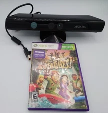 KINECT Senor with KINECT ADVENTURES FOR MICROSOFT XBOX 360 TESTED VERY GOOD 