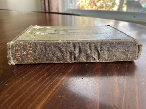 Antique Early 1900s Hardcover Book — Adrift in New York — Horatio Alger - Picture 3 of 14