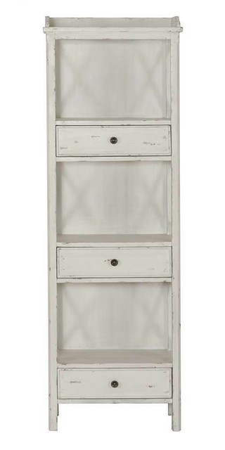 Weathered White Bookshelf in White ID 4035368 | eBay