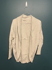 Aritzia Wilfred Diderot Cocoon Cardigan XXS White Sweater Women's, Small stain