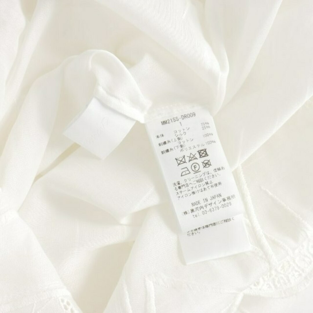 kikko0521さま Mame Kurogouchi 21SS Silk Cotton Botanical Embroidery Sheer