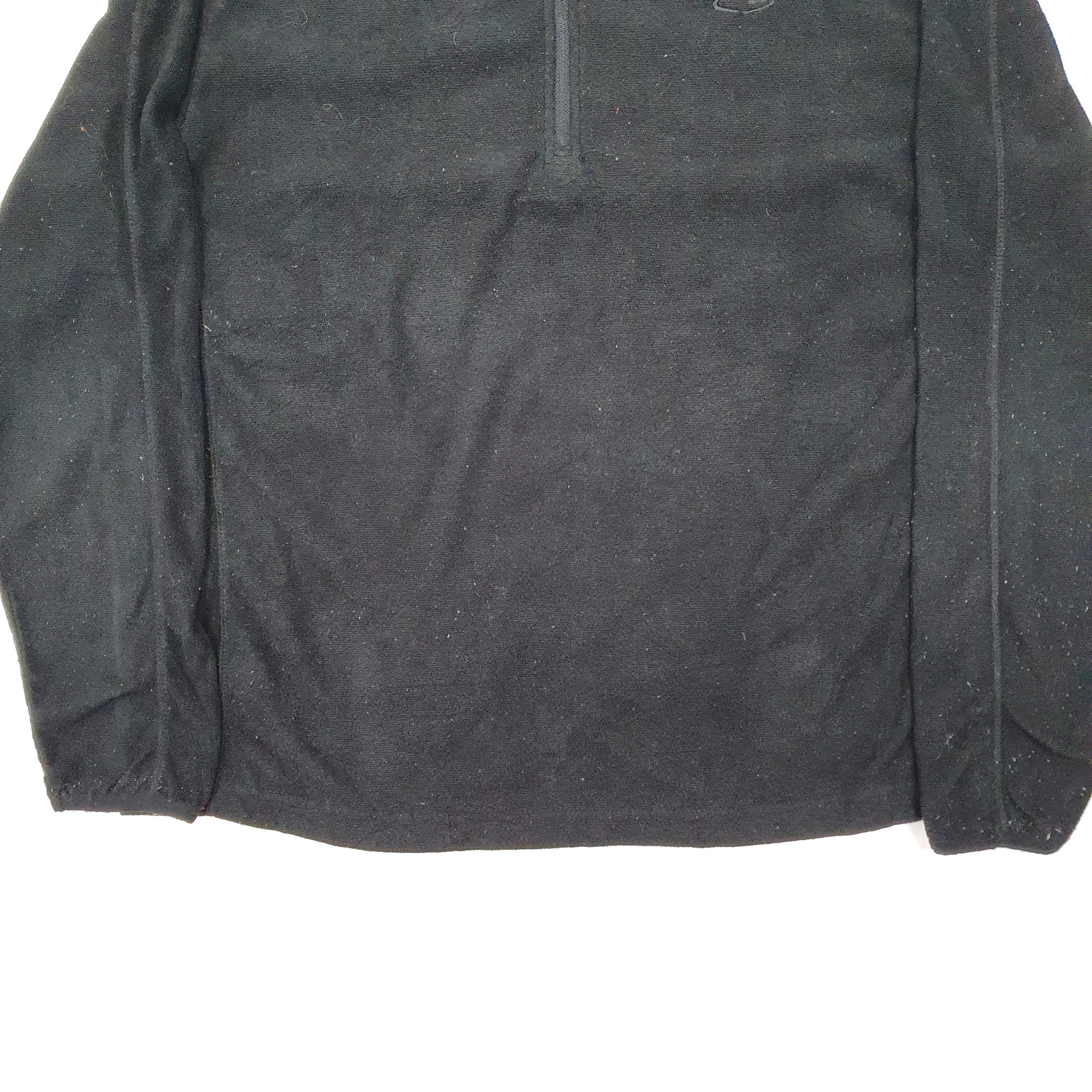 CHAMPION 1/4 Quarter Zip Polyester Fleece Jumper Mens L image 4