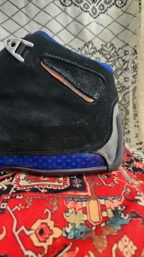 Size 11 - Air Jordan 18 Retro 2003 Black Sport Royal 305869-041 Pre-owned - Picture 2 of 24