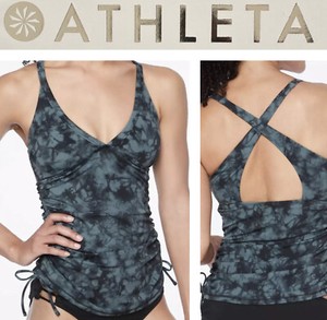 athleta tie dye tankini
