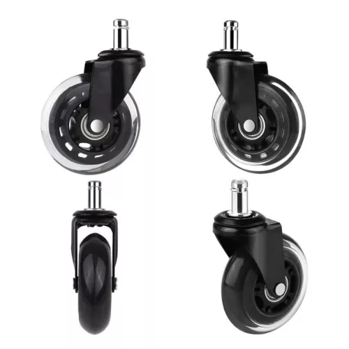 5X Rollerblade Office Desk Chair Wheel Replacement Rolling Caster Grip Ring3Inch - Picture 18 of 24