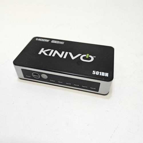 Kinivo HDMI Switch 4K HDR, 5 Port, 4K 30Hz, Auto-Switching - NO Power Supply - Picture 5 of 5