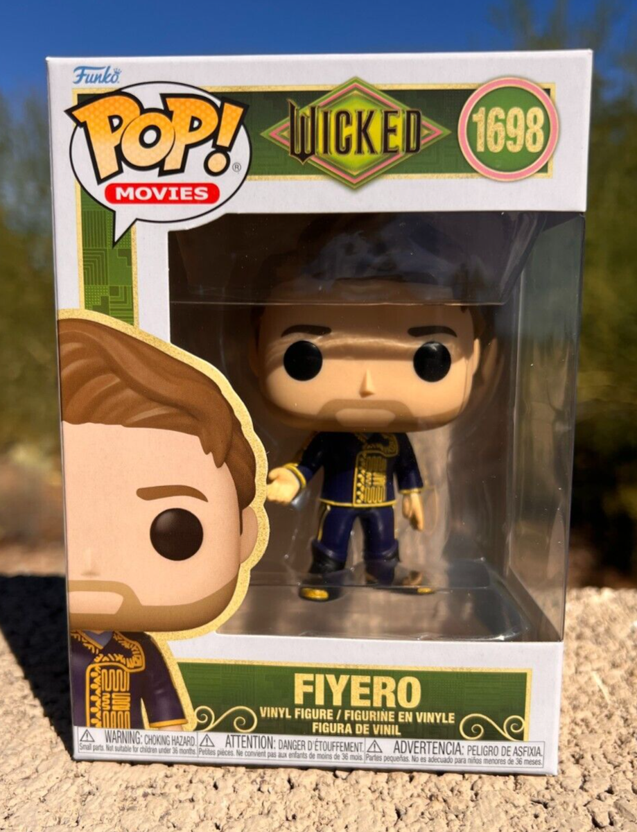 Funko Pop! Movies: Wicked - Fiyero (#1698, NEW) 889698797498