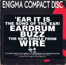 WIRE - Eardrum Buzz (Promo CDS/1988 Enigma Records EPRO-166) 2 Tracks/VG+