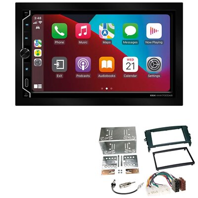 Wifi Apple CarPlay Android Auto DAB Autoradio für Toyota Auris 2007-2012 schwarz