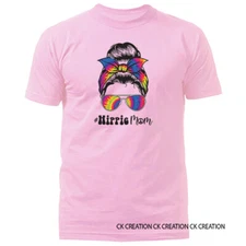 Hippy Mom Bun Mother Wife Family Funny Joke Humor Humorous Graphic T-shirt