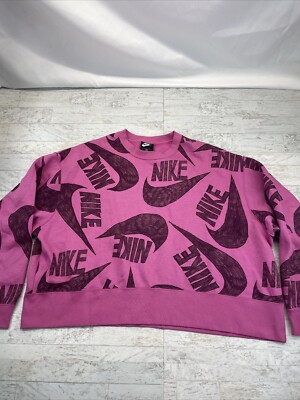 nike women's icon clash fleece sweatshirt