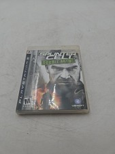 Tom Clancys Splinter Cell Double Agent PlayStation 3 Complete Case Manual Disc