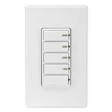 Leviton Decora In-Wall Countdown Timer Switch (DT160-1LW)