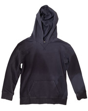 Kids Navy Blue Pullover Hoodie Size M