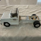 Tonka White Long Frame Truck and Cab