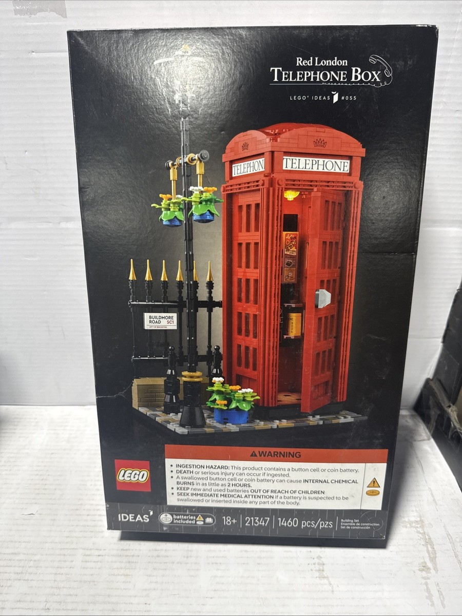 LEGO Ideas: Red London Telephone Box (21347) for sale online | eBay