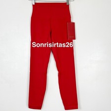 NWT Lululemon Align HR Pant 25” Legging Size 6 Oxford Red Lunar New Year 2026