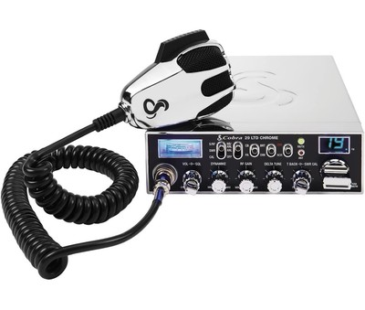 #ad Cobra 29 LTD Classic Chrome 40 Channels AM FM CB Radio STORE RETURNS $75.00