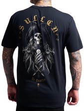 Sullen Men's No Quarter II Short Sleeve Premium T-shirt Pirate Skeleton Tattoo