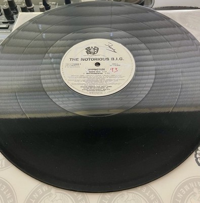 The Notorious B.I.G.   Hypnotize OG 1997 Press PROMO 12  In OG Cover VG+/VG-