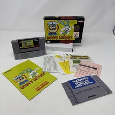 Tiny Toon Buster Busts Loose SNES Super Nintendo CIB - Complete W/ Inserts