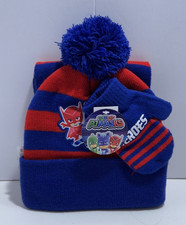PJ Masks Child's Size Hat and Mitten Combo