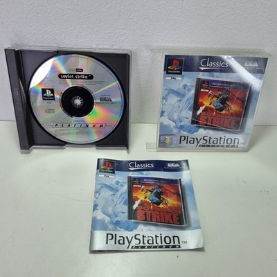 PS1 Soviet Strike Sony Playstation 1 (Hülle beschädigt, siehe Bilder) + GRATISVERSAND