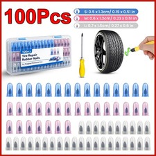 100Pcs Tire Repair Rubber Nails Tyre Puncture...