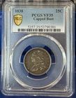 1838-P Capped Bust Quarter — photo from another recent sale