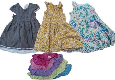 Lot Girls 4 - 5 Childrens Place, Zuni s, Spotted Zebra Dress, Gymboree Skort