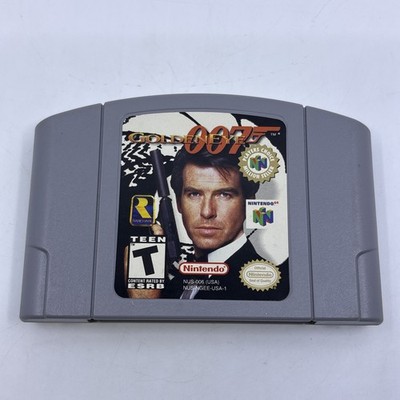 GoldenEye 007 James Bond 007 Nintendo 64 N64 Authentic Game Cartridge - TESTED!