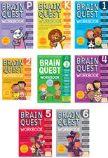 Brain Quest Workbook 8-Book Paperback Collection