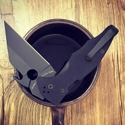 Alloy Custom C85 Rapid Thumb Stud Screw Tool DIY Für Spyderco Yojimbo 2 Messer