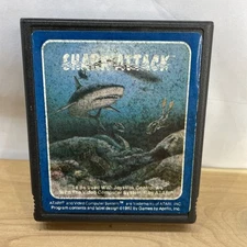 Shark Attack ( Atari 2600 ) Video Game Cartridge Only - Tested