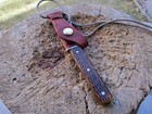 Great Eastern cutlery H10 hunter custom neck carry sheath "Knife not included" — photo 5