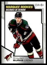 2020-21 Upper Deck O-Pee-Chee Update Brayden Burke RC #633